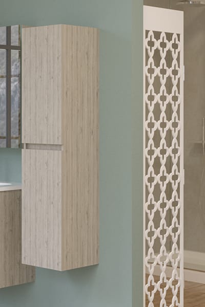 Evora rustik meşe yan dolap